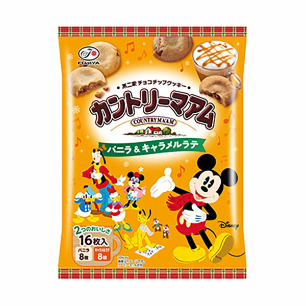 不二家 カントリーマアム バニラ&キャラメルラテ 16枚の商品画像