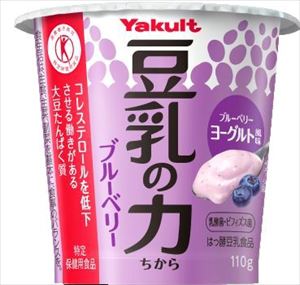 ヤクルト 豆乳の力 ブルーベリー 110gの商品画像