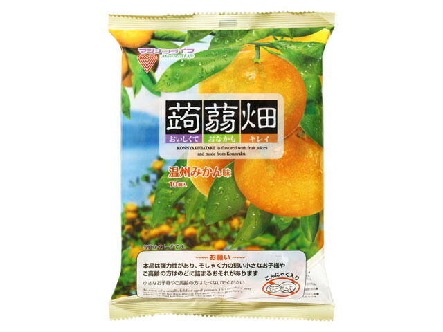 マンナンライフ 蒟蒻畑 温州みかん味 25gX10