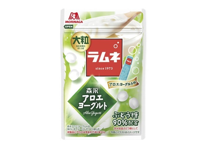 森永製菓 大粒ラムネ アロエヨーグルト味 32g