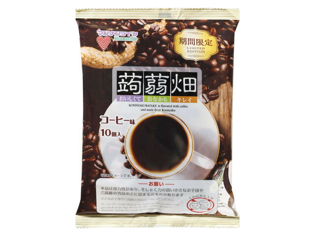 マンナンライフ 蒟蒻畑 コーヒー味 25gX10