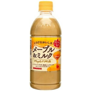 サンガリア とろけるおいしさ メープル&ミルク 500ml