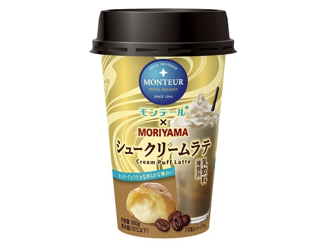 守山乳業 ＭＯＲＩＹＡＭＡ　モンテール　シュークリームラテの商品画像