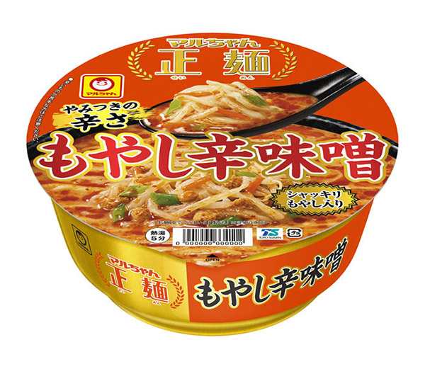 マルちゃん 正麺 カップ もやし辛味噌 161g