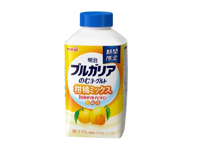 明治 ブルガリア のむヨーグルト 柑橘ミックス 400g