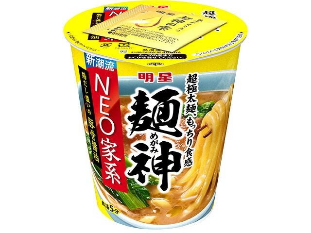 明星食品 明星　麺神カップ　ＮＥＯ家系豚骨醤油