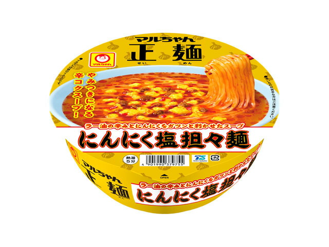 東洋水産 マルちゃん正麺カップにんにく塩担々麺