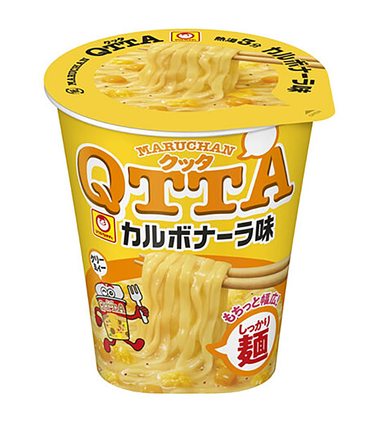 マルちゃん QTTA カルボナーラ味 76gの商品画像