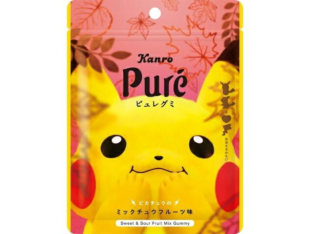 カンロ ピュレグミポケモンピカチュウのミックチュウフルーツ 52gの商品画像