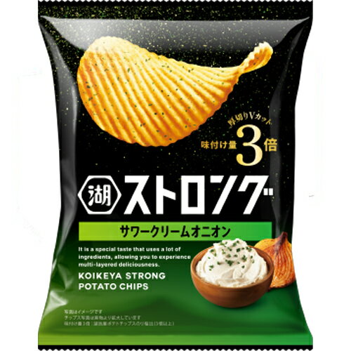 湖池屋 ストロングサワークリームオニオン 53g