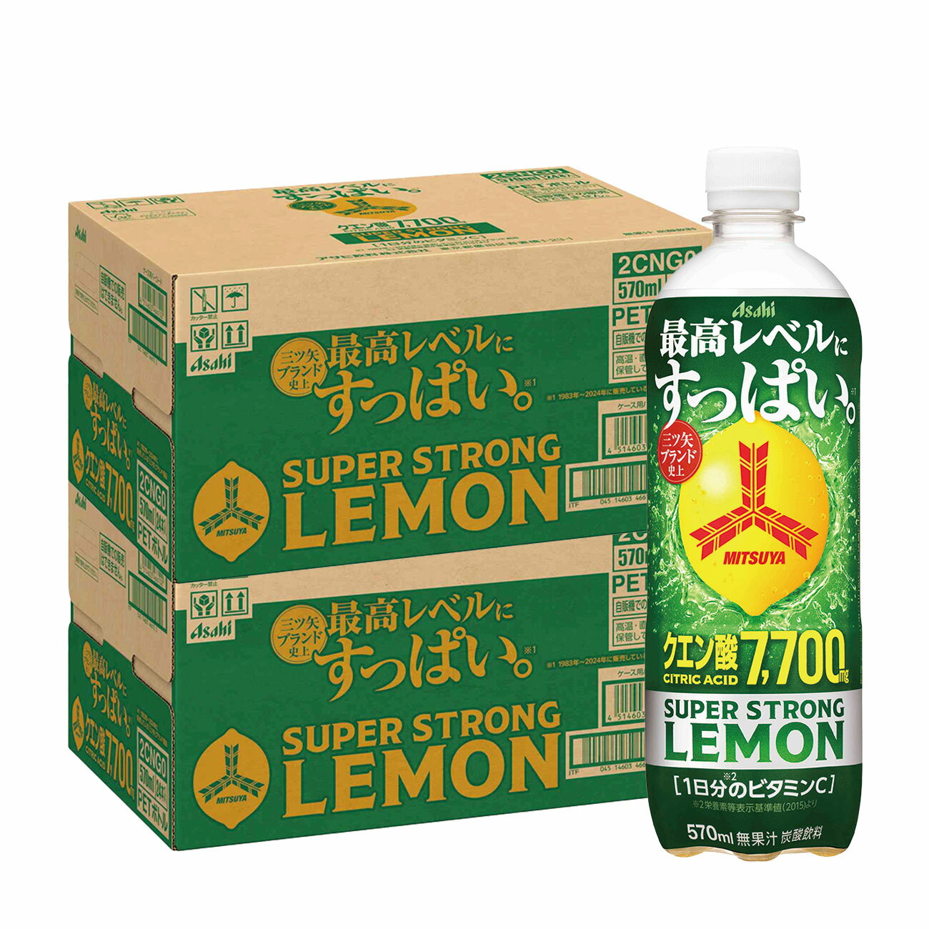 アサヒ飲料 三ツ矢スーパーストレモＰＥＴ５７０