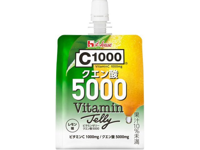 ハウス食品 Ｃ１０００　ビタミンゼリークエン酸５０００　１８０