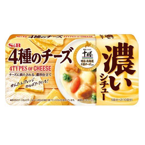 濃いシチュー 4種のチーズ(160g)の商品画像