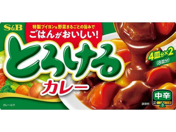 エスビー食品 とろけるカレー中辛