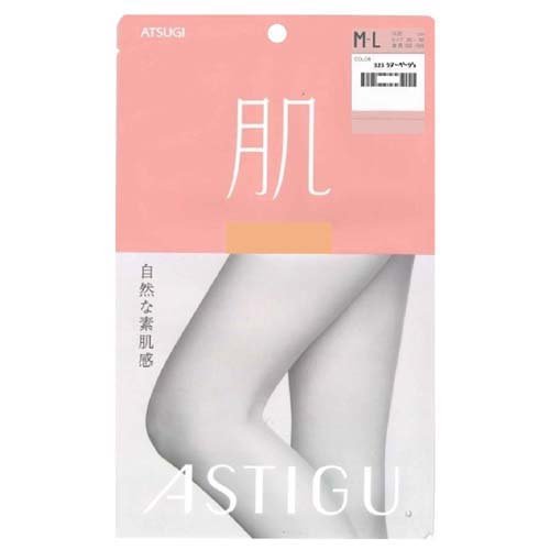 アスティーグ ストッキング 肌 自然な素肌感 M-L シアーベージュ(1足)