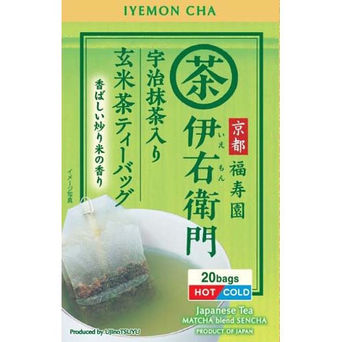 伊右衛門 抹茶入り玄米茶 ティーバッグ(2g*20コ入)