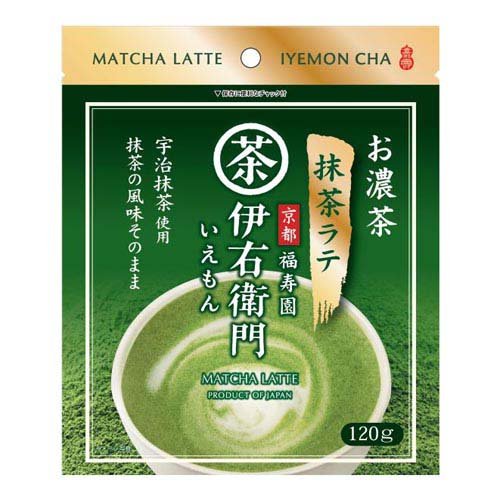 伊右衛門 お濃茶 抹茶ラテ(120g)