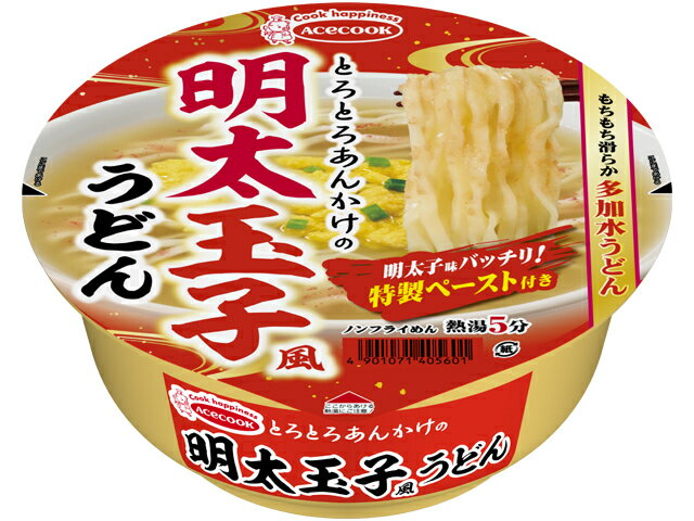 エースコック とろとろあんかけの明太玉子風うどん