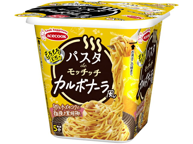 エースコック パスタｄｅモッチッチ　カルボナーラ風