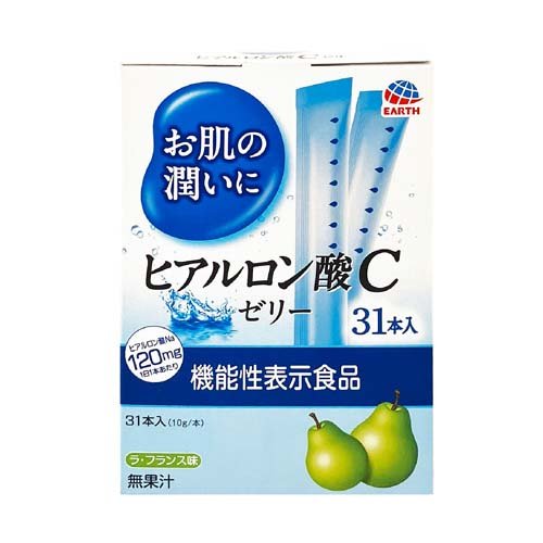 お肌の潤いにヒアルロン酸Cゼリー ラ・フランス味 スティック(10g*31本入)