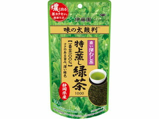 伊藤園 味の太鼓判 特上蒸し緑茶1000(100g)の商品画像