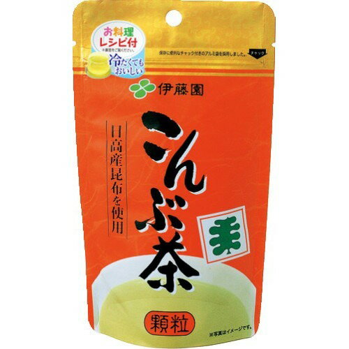 伊藤園 こんぶ茶 顆粒 チャック付き袋タイプ(70g)
