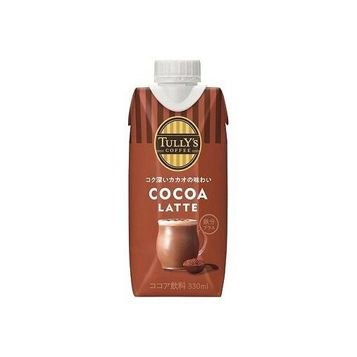 伊藤園 TULLY'SCOFFEE COCOA LATTE 330ml