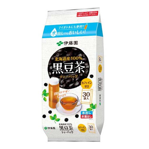 伊藤園 黒豆茶 ティーバッグ 北海道産100％(3.8g×30袋入)