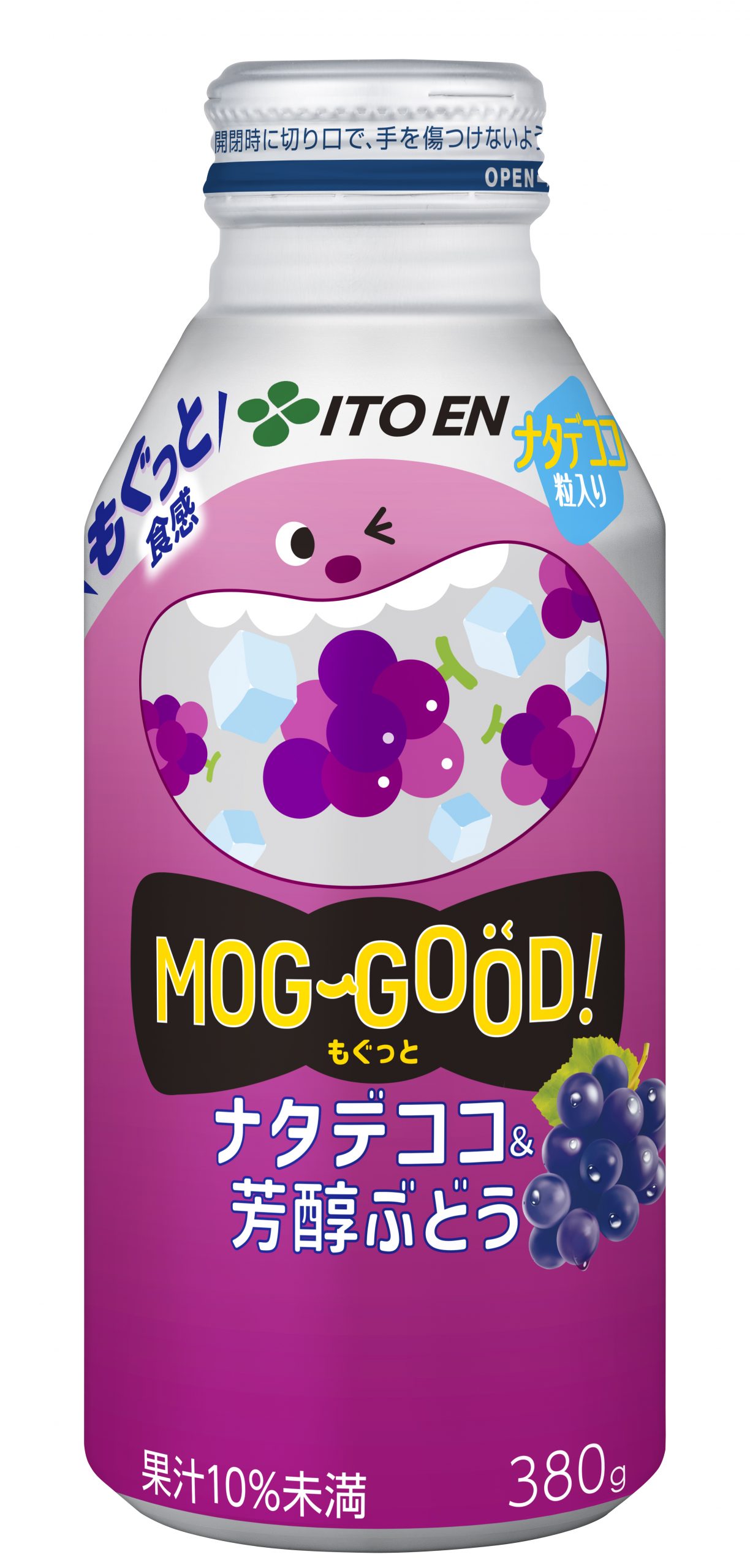 伊藤園 MOG-GOOD! ナタデココ&芳醇ぶどう 380gの商品画像