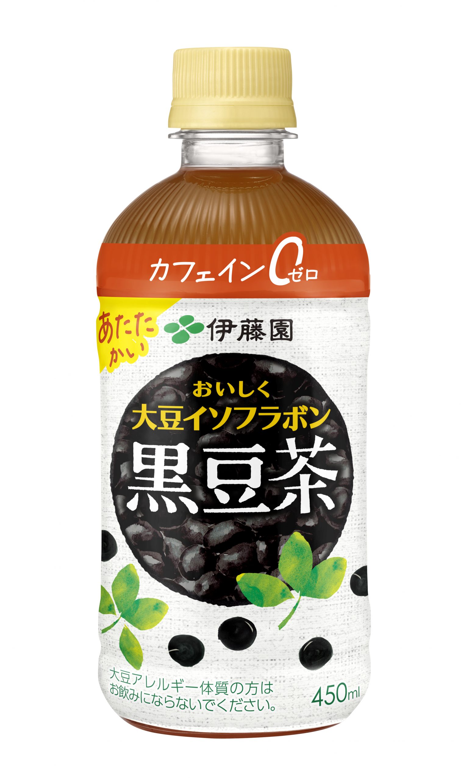 伊藤園 おいしく大豆イソフラボン 黒豆茶 ペット 450ml