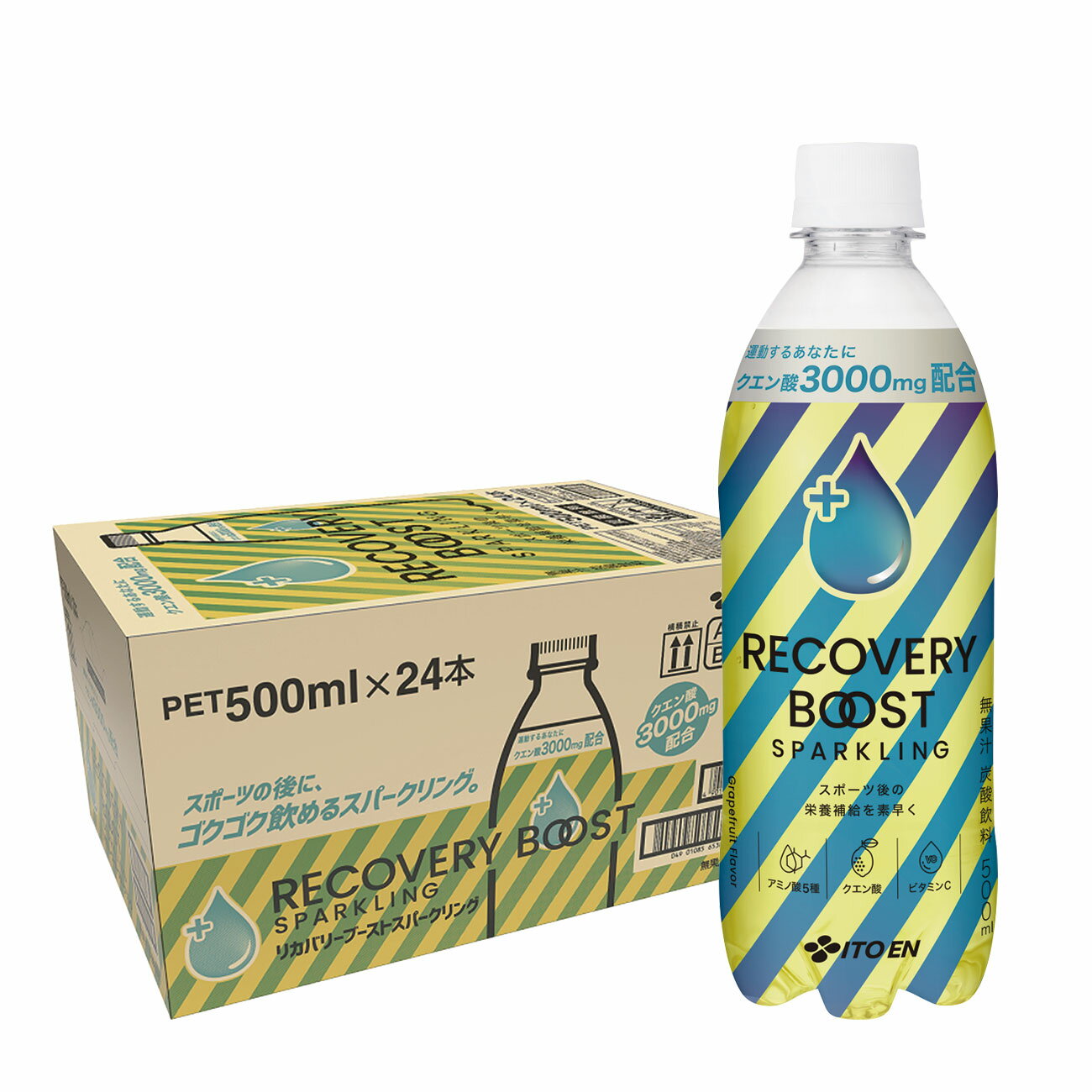 伊藤園 RECOVERY BOOST SPARKLING 500mlの商品画像