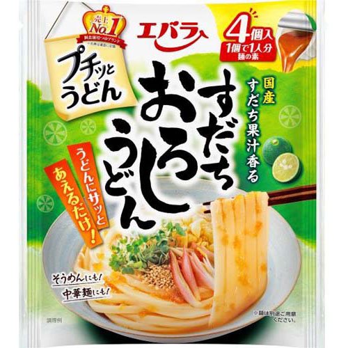 エバラ プチッとうどん すだちおろしうどん(22g*4コ入)