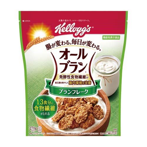 ケロッグ オールブラン ブランフレーク(270g)