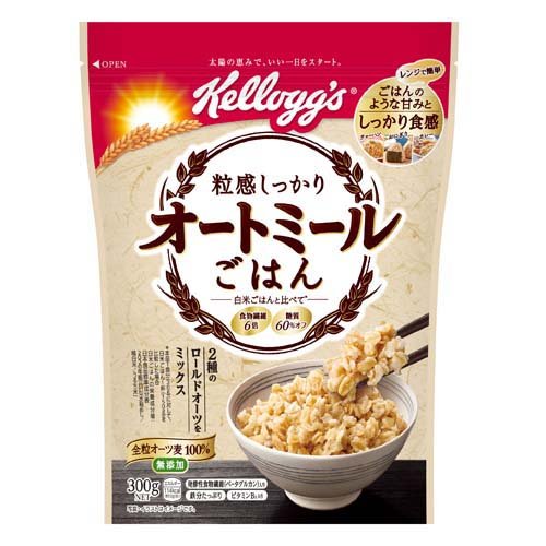ケロッグ 粒感しっかり オートミールごはん(300g)
