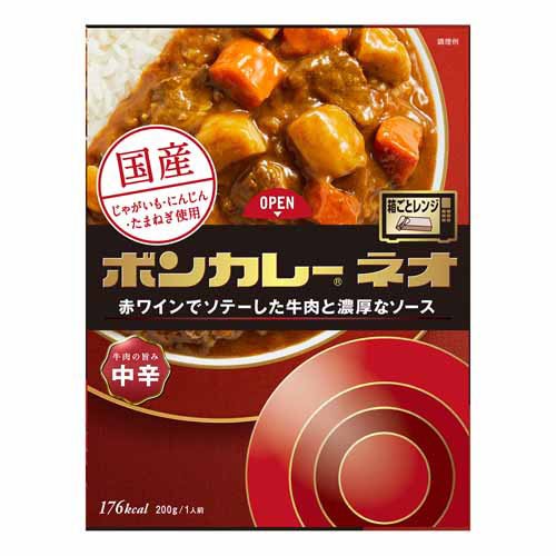 大塚食品 ボンカレーネオ 牛肉の旨み 中辛(200g)
