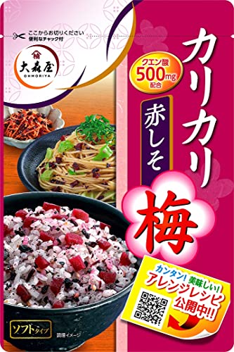 大森屋 カリカリ梅　赤しそ