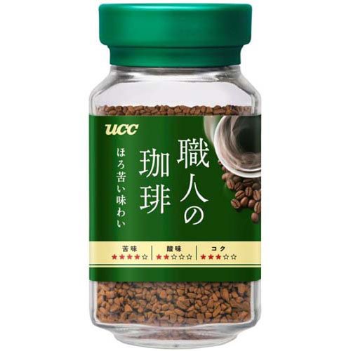 ユーシーシー上島珈琲 ＵＣＣ　職人の珈琲　ほろ苦い味わい　瓶　９０ｇ