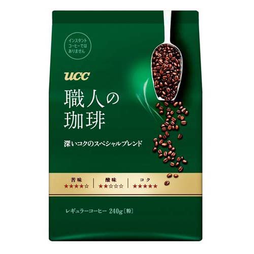 UCC 職人の珈琲 深いコクのスペシャルブレンド 粉(240g)の商品画像