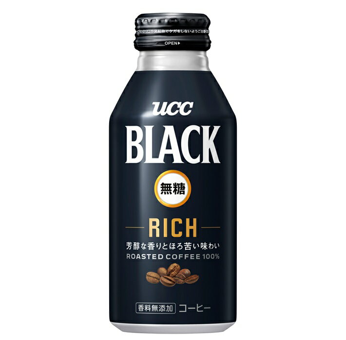 UCC BLACK 無糖 リッチ 缶 375g