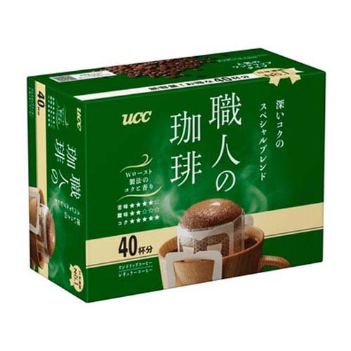 UCC 職人の珈琲 ワンドリップコーヒー 深いコクのスペシャルブレンド(40杯分)の商品画像