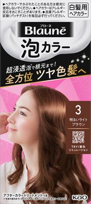 Blaune(ブローネ) 泡カラー 3 明るいライトブラウンの商品画像