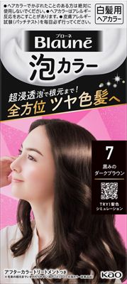 Blaune(ブローネ) 泡カラー7黒みのダークブラウンの商品画像