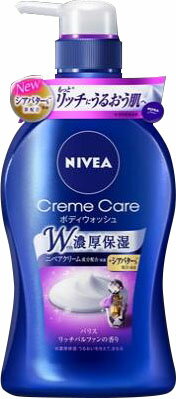ニベア クリームケア ボディウォッシュ パリスリッチパルファンの香り ポンプ 480ml