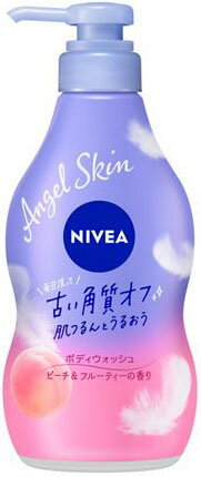 ニベア エンジェルスキン ボディウォッシュ ピーチ&フルーティー ポンプ 480ml