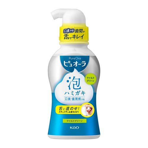薬用ピュオーラ 泡で出てくるハミガキ マイルドグリーンの香味 190ml