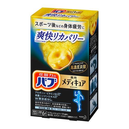 バブ メディキュア 爽快リカバリー(6錠)