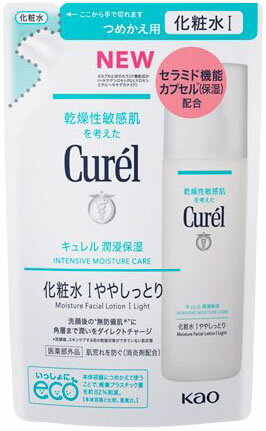 キュレル 潤浸保湿 化粧水 Ⅰややしっとり つめかえ用 １３０ｍｌ