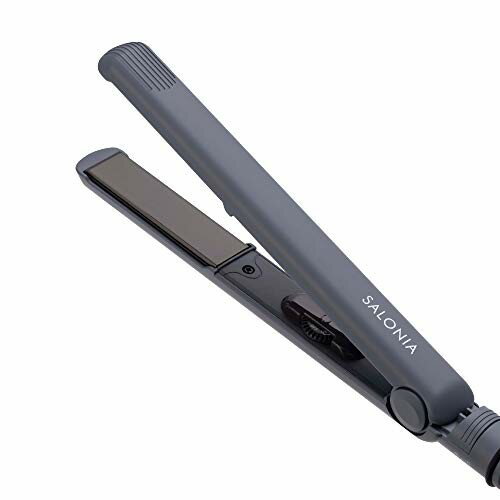 SALONIA ストレートヘアアイロン 24mm グレー