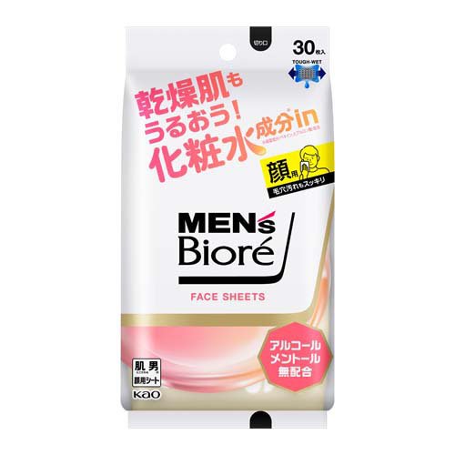 メンズビオレ フェイスシート 化粧水成分in(30枚入)
