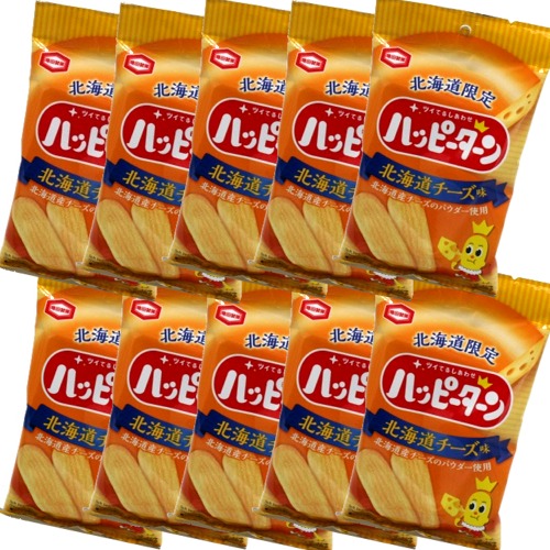 アジカル 北海道限定 ハッピーターン 北海道チーズ味 34g
